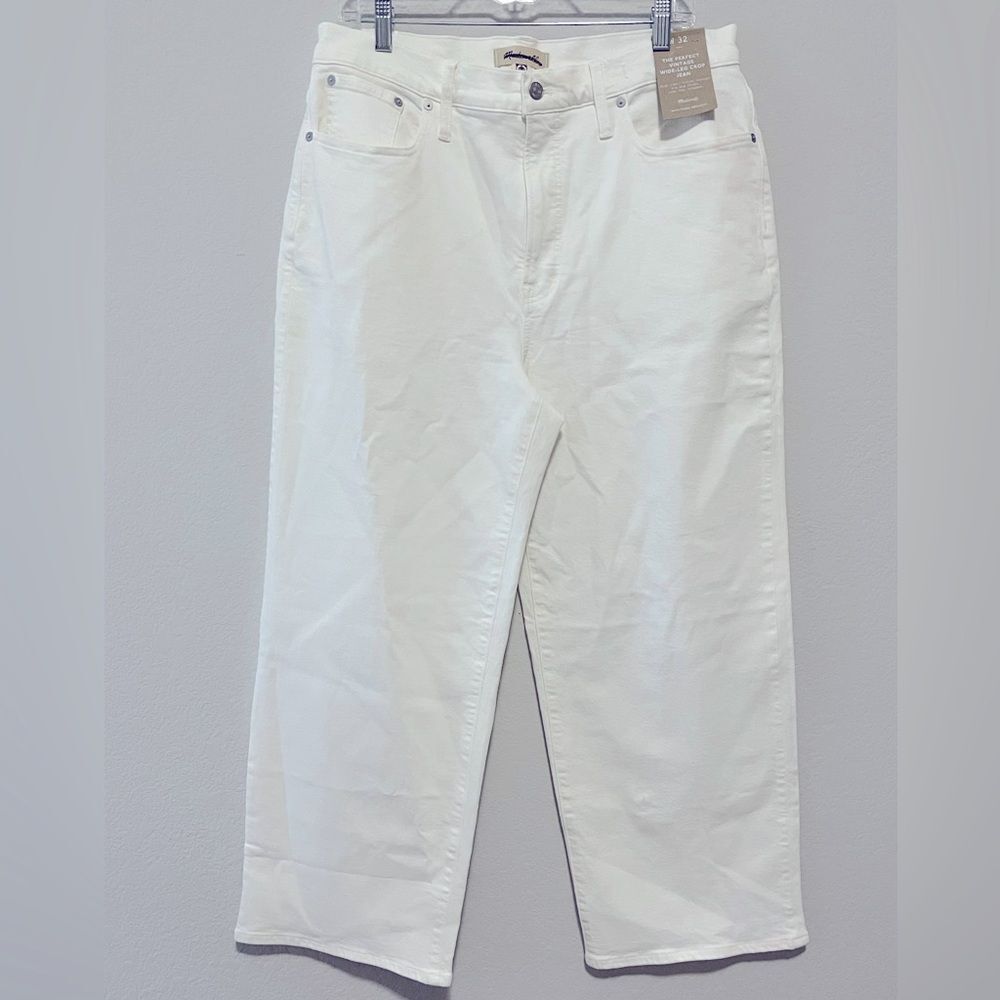 Madewell Women's High Rise Jeans - White - Picture 11 of 16